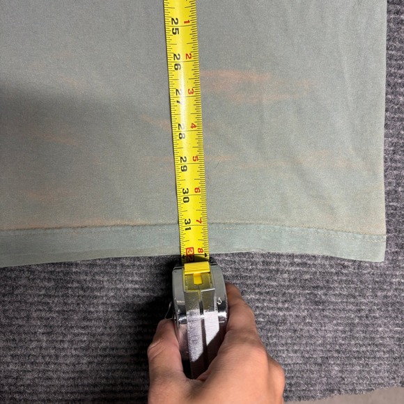 VINTAGE GUESS ATHLETIC DEPT T SHIRT MEN SIZE LARGE‎ GREEN 1993 - Picture 3 of 6